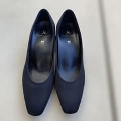 ワコール　SUCCESS WALK ブラックパンプス 24cmのサムネイル