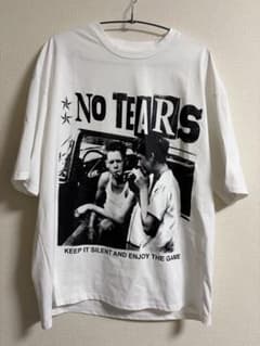 NO TEARS グラフィック Tシャツ ホワイト Lのサムネイル