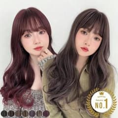 定番 リラックスセミロング」 ウィッグ ロング 自然 グラデーション
