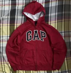 00s OLD GAP ジップパーカー　cityboy y2k 短丈　サーマル