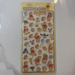 正規品　くまのプーさん　ボンボンドロップシールのサムネイル