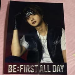BE:FIRST ALL DAY’購入特典 ステッカー　JUNON ジュノンのサムネイル