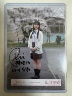 山川宇衣 櫻坂46 サイン入り生写真 - メルカリ