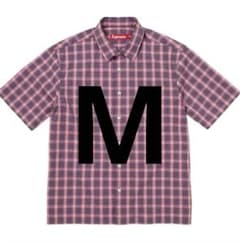supreme Mini Plaid S/S Shirt Purple M - メルカリ