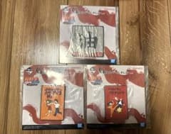 NARUTO 나루토 이치 반 쿠지 G상 러버 컬렉션 3점 세트