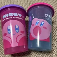 KIRBY 커비 컵 세트 핑크 보라색