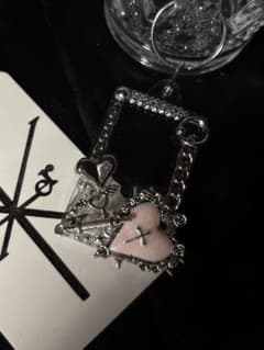 ピンク アクキー アクリルキーホルダー デコ キーホルダーハンドメイドのサムネイル