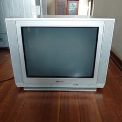 Victor（ビクター）ブラウン管テレビ AV-25YA11 リモコン付き 手渡し 懐かしのブラウン管テレビ ビクター/25型カラーテレビ/リモコン