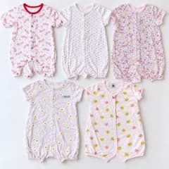 ベビー ロンパース カバーオール 5枚セットのサムネイル