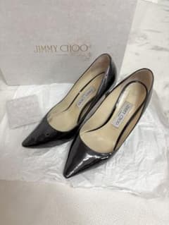 ⭐️最終値下げ⭐️JIMMY CHOO ブラック ハイヒール size38のサムネイル