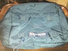 supreme 17ss  ウエストバッグ　シュプリーム　ウエストポーチ　青のサムネイル