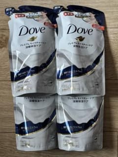 Dove プレミアムモイスチャーケア ボディウォッシュ 詰替 4個セットのサムネイル