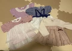 【バラ売り可】女児服80cm 4点まとめ売りのサムネイル