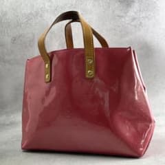 ルイヴィトン ヴェルニ リードPM ハンドバッグ フランボワーズ ピンク