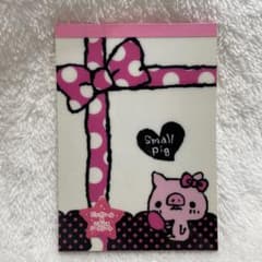 small pig メモ帳 平成レトロのサムネイル