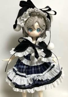 ブラインドドール ドール服 1/8 1/12 フリル リボン 衣装セット BJDのサムネイル