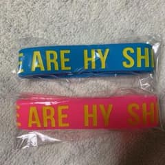HY ラバーバンド　青、ピンク（新品未使用品）のサムネイル