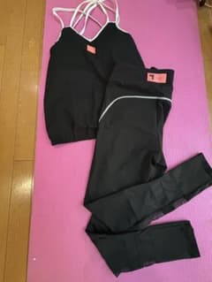 専用　NBBウィークエンド　ヨガウェアセット ブラック　L