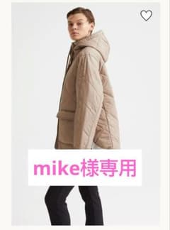 【mike様専用】H&M オーバーサイズキルティングジャケット Mのサムネイル