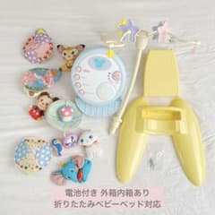 【美品 箱有り 電池付き】ディズニー やわらかガラガラメリー デラックス プラスのサムネイル