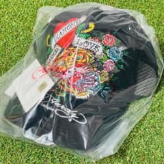 ちゃんみな EdHardy コラボキャップ AOD3 本人仕様 刺繍Ver. ① - メルカリ