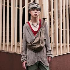 最終値下げ！ kapital スナフキンバッグ 長澤隆太郎のサムネイル