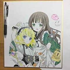 色紙イラストのサムネイル
