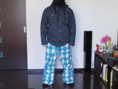セッションズ sessions  スキー スノーボード ブルーチェック パンツのサムネイル