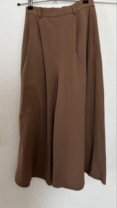 ブラウン ワイドパンツ Mのサムネイル
