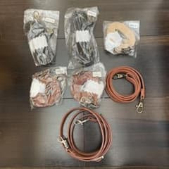 ショルダー紐セット（ブラウン・ブラック・アイボリー）のサムネイル