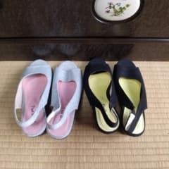 婦人用ミュール(2足組)のサムネイル