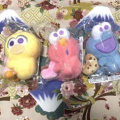 値下げ☆匿名発送☆セサミストリート☆ハート抱っこマスコット☆コンプリートセット