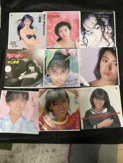 バラ売り不可]中山美穂 EPレコードヴァージンアイズ 9枚セット 正規 