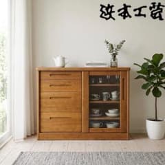 浜本工芸 No.6100サイドボード W107 北欧風 - メルカリ