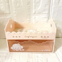 【新品未使用】こぎみゅん　小物入れ　ベッド　手作りくまさん　ピンク 新品未使用】こぎみゅん 小物入れ ベッド 手作りくまさん ピンク