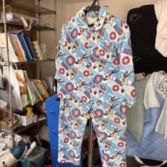猫デザインのキッズパジャマ 100cm以上のサムネイル