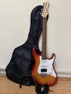 Goodfellow エレキギター サンバースト ソフトケース付きのサムネイル
