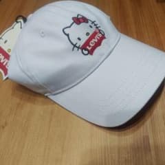 리바이스헬로키티자수 미사용 베이스볼 캡 1 야구 모자 산리오 2019년