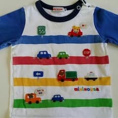 ミキハウス８０ロンT☆のサムネイル