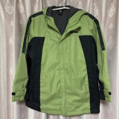 adidas フード付きジャケット 緑・黒 お値下げのサムネイル