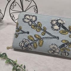 ミナペルホネン < twins > ハンドメイド 長財布のサムネイル