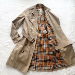 現行！　バーバリー　チェルシー　トレンチコート　ハニーベージュ　ノバチェック　S 現行！ バーバリー チェルシー トレンチコート ハニーベージュ ノバ