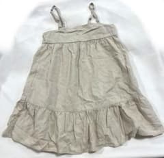 ユニクロ　キャミソールワンピース　110 子供服　キッズ　ガールズのサムネイル