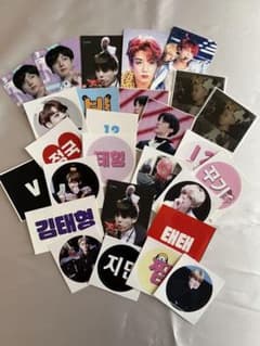BTS トレカ　シール　防弾少年団のサムネイル