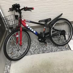 ロードバイク　子供用自転車　パーツ取り　自転車　きれい　難ありのサムネイル