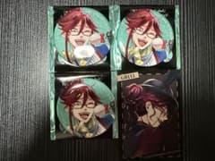 黒執事 グレル 缶バッジ カード 4点セットのサムネイル