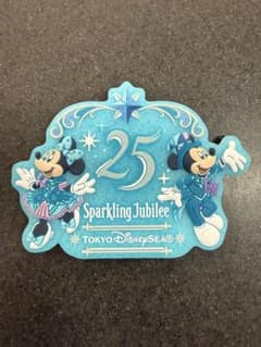 ディズニーシー25周年 スパークリングジュビリーデコレーションマグネット袋無しのサムネイル
