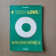 THE HIGH-LOWS バームクーヘン スコアブックのサムネイル