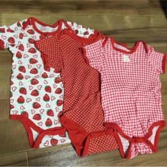 80㎝肌着ロンパース❤︎5枚❤︎のサムネイル