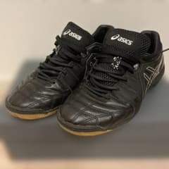 asics アシックス デスタッキ ブラック フットサルシューズ